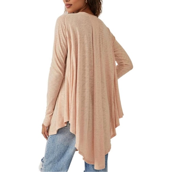 Free People Aria Trapeze Long Sleeve Top - Picture 4 of 9